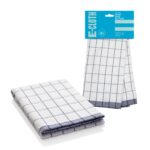 E-CLOTH E-Towel Classic Check Tea Towel - Blue