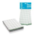 E-CLOTH E-Towel Classic Check Tea Towel - Green