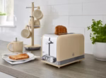 SWAN Retro Toaster 2 Slice - Cream - Image 3