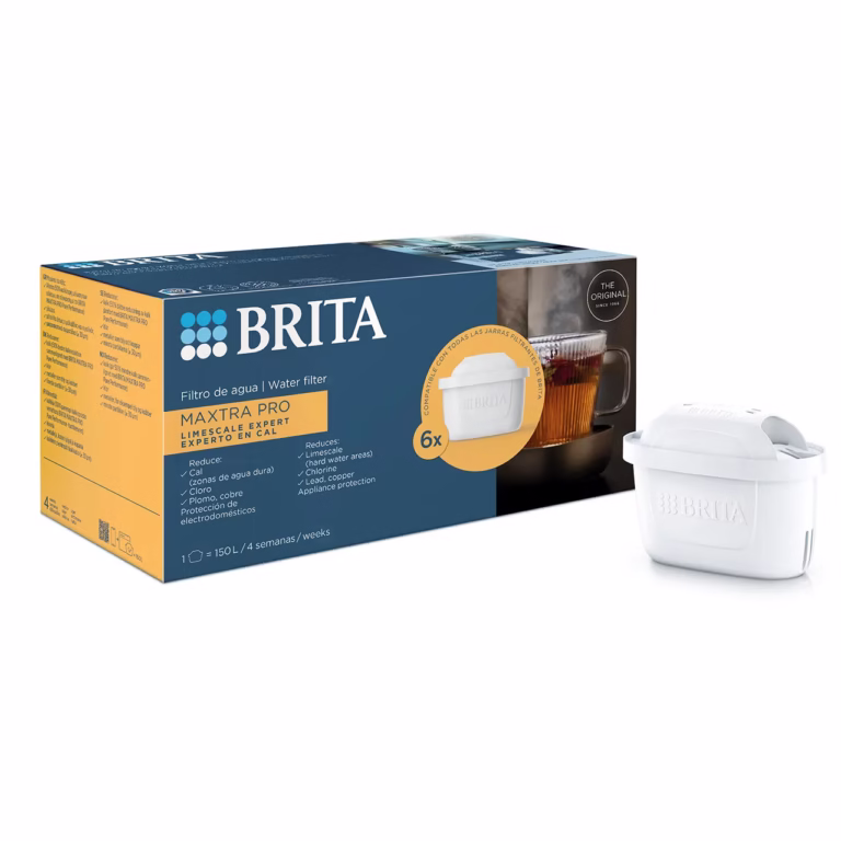 BRITA MAXTRA PRO LIMESCALE EXPERT WATER FILTER CARTRIDGE 6 PACK