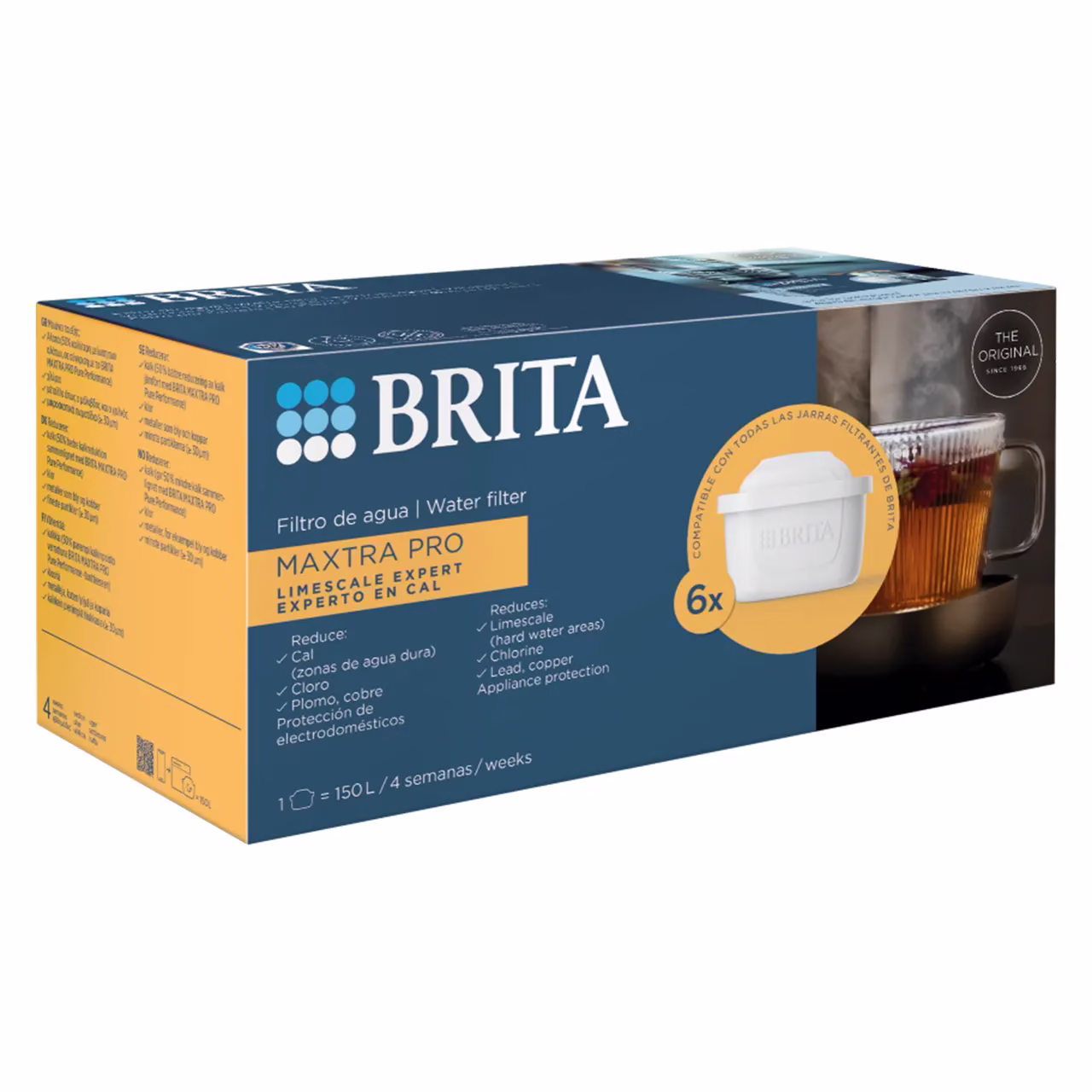 BRITA MAXTRA PRO LIMESCALE EXPERT Water Filter Cartridge 6 Pack - Image 4
