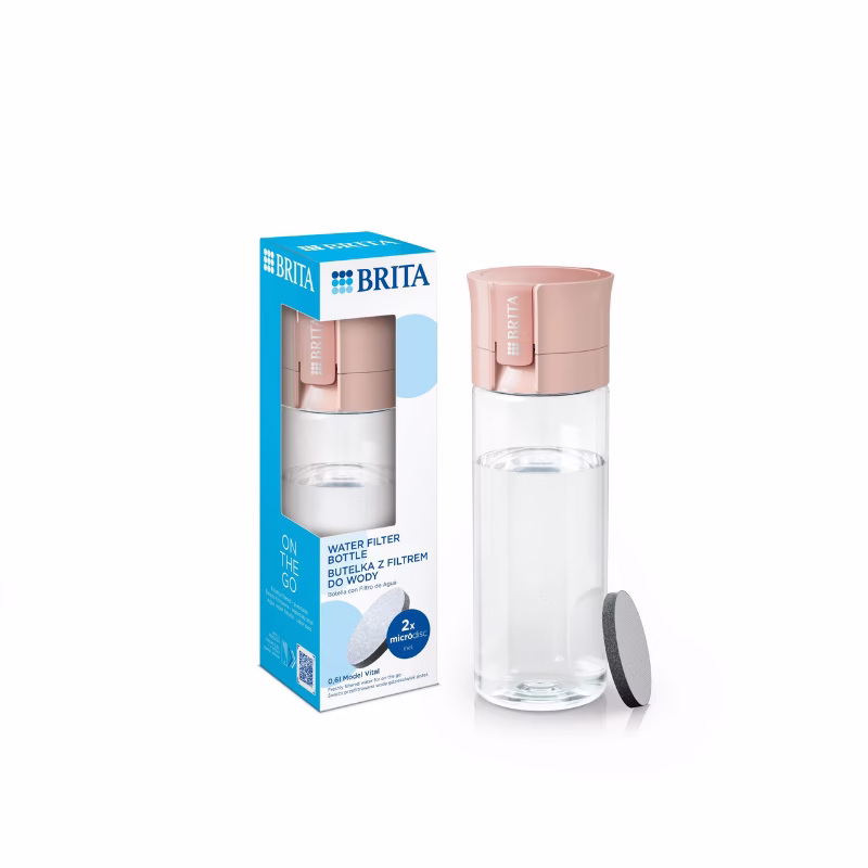 BRITA Vital Apricot Water Filter Bottle BRITA Vital Water Filter Bottle - Apricot - Image 1