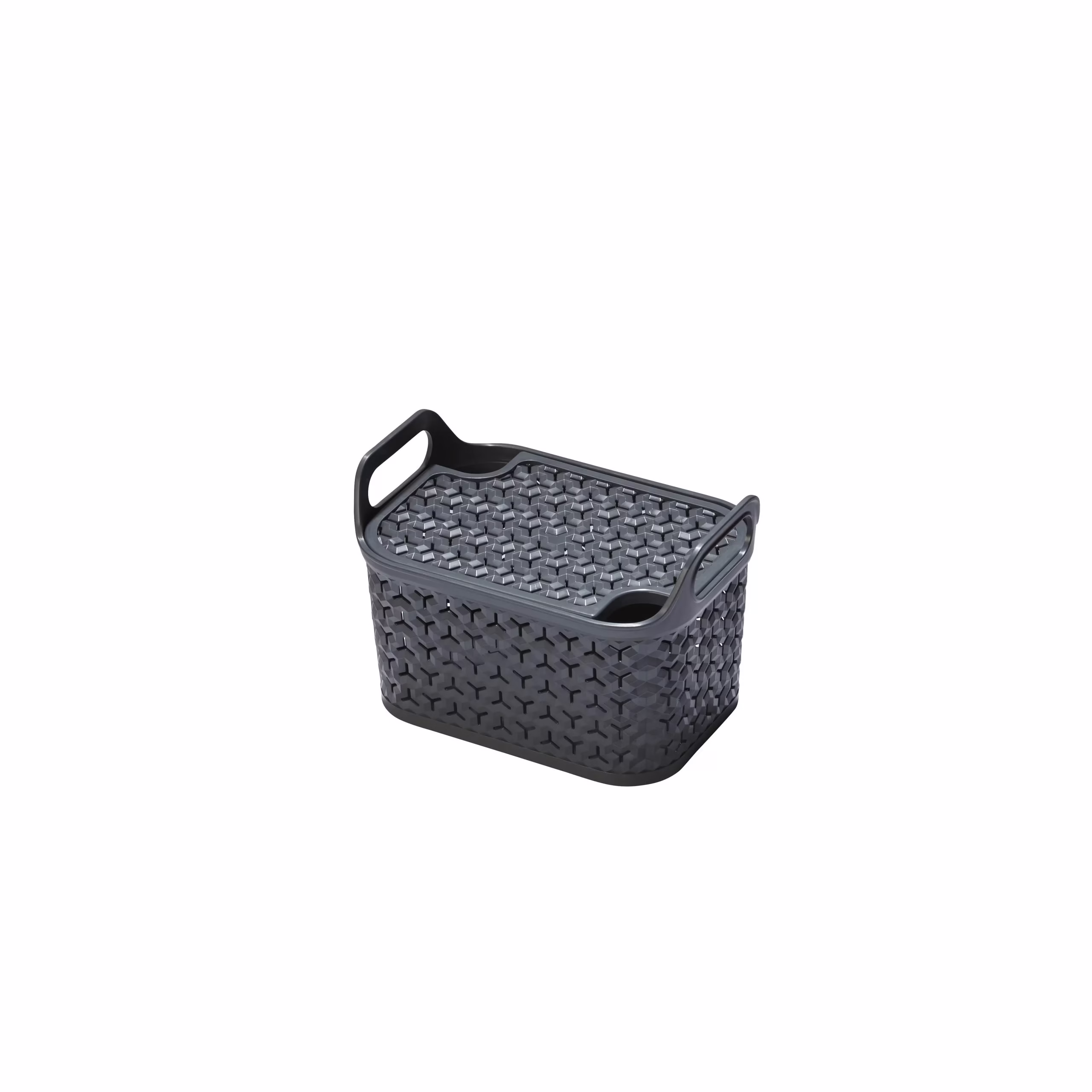 HW122-GREY-scaled Strata Urban Store Basket Small - Image 1