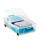 Strata 35L Under Bed Smart Box on Wheels S4HW696