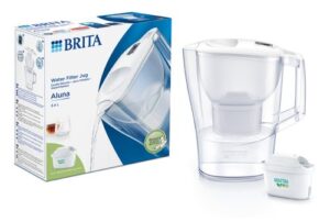 BRITA ALUNA WATER FILTER JUG - WHITE