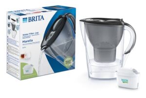 BRITA MARELLA WATER FILTER JUG - GRAPHITE MAXTRA PRO
