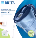 BRITA MARELLA XL WATER FILTER JUG - BLUE - Image 2