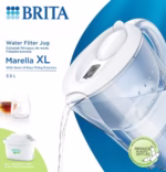 BRITA MARELLA XL WATER FILTER JUG - WHITE - Image 2