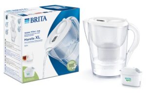 BRITA MARELLA XL WATER FILTER JUG - WHITE MAXTRA PRO