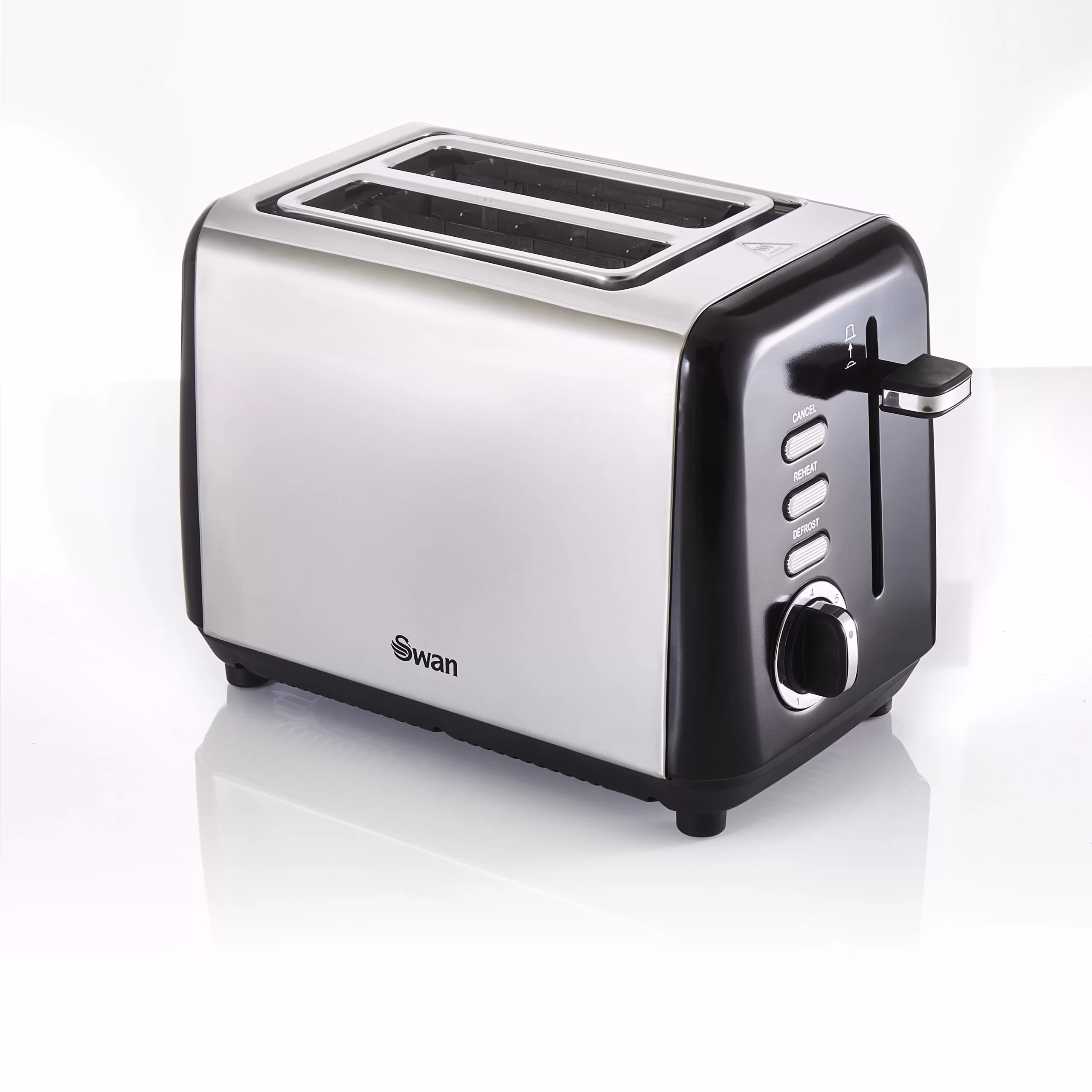 ST14015BN-scaled SWAN Townhouse Toaster - Black - Image 1