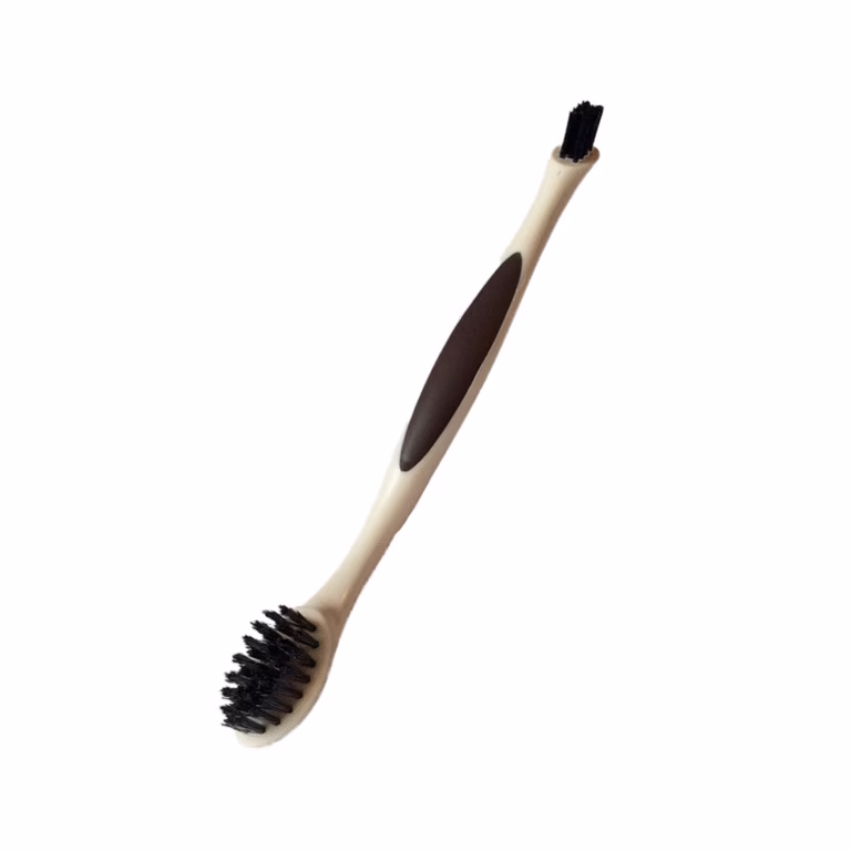 GREENER CLEANER DUAL ENDED DETAIL BRUSH – CREAM